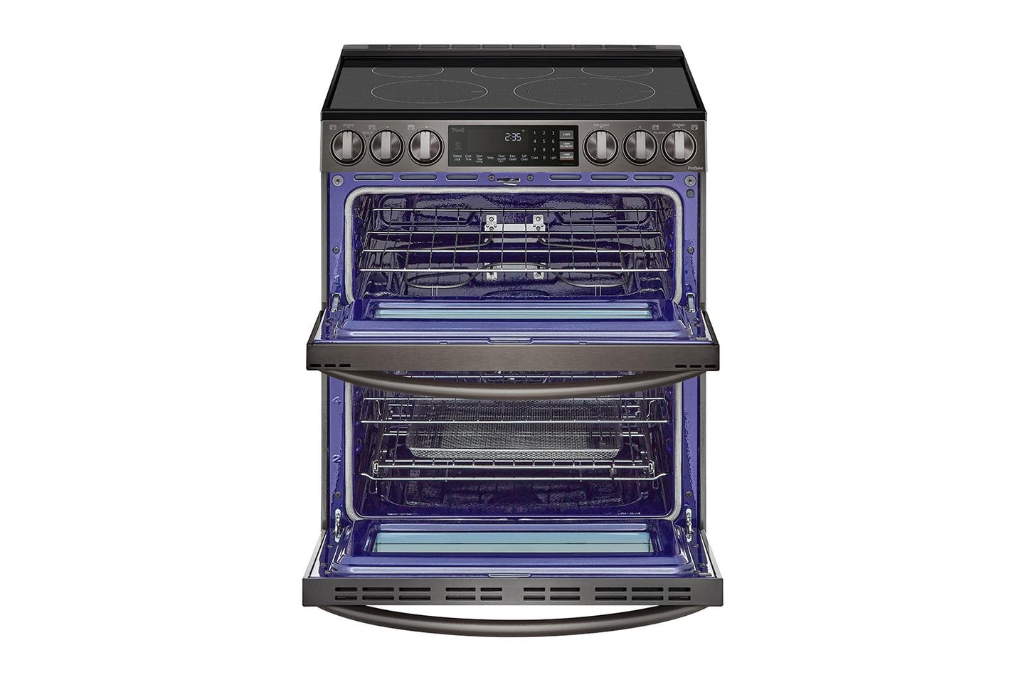 Lg LTEL7337D 7.3 cu. ft. Smart Electric Double Oven Slide-in Range with InstaView®, ProBake® Convection, Air Fry, and Air Sous Vide