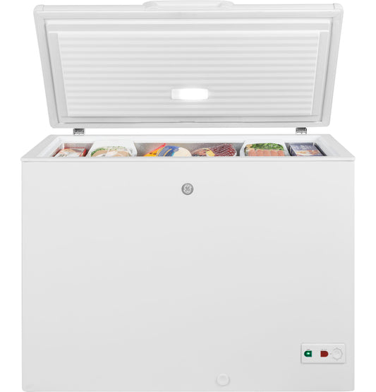 FCM11SRWW GE® 10.7 Cu. Ft. Manual Defrost Chest Freezer
