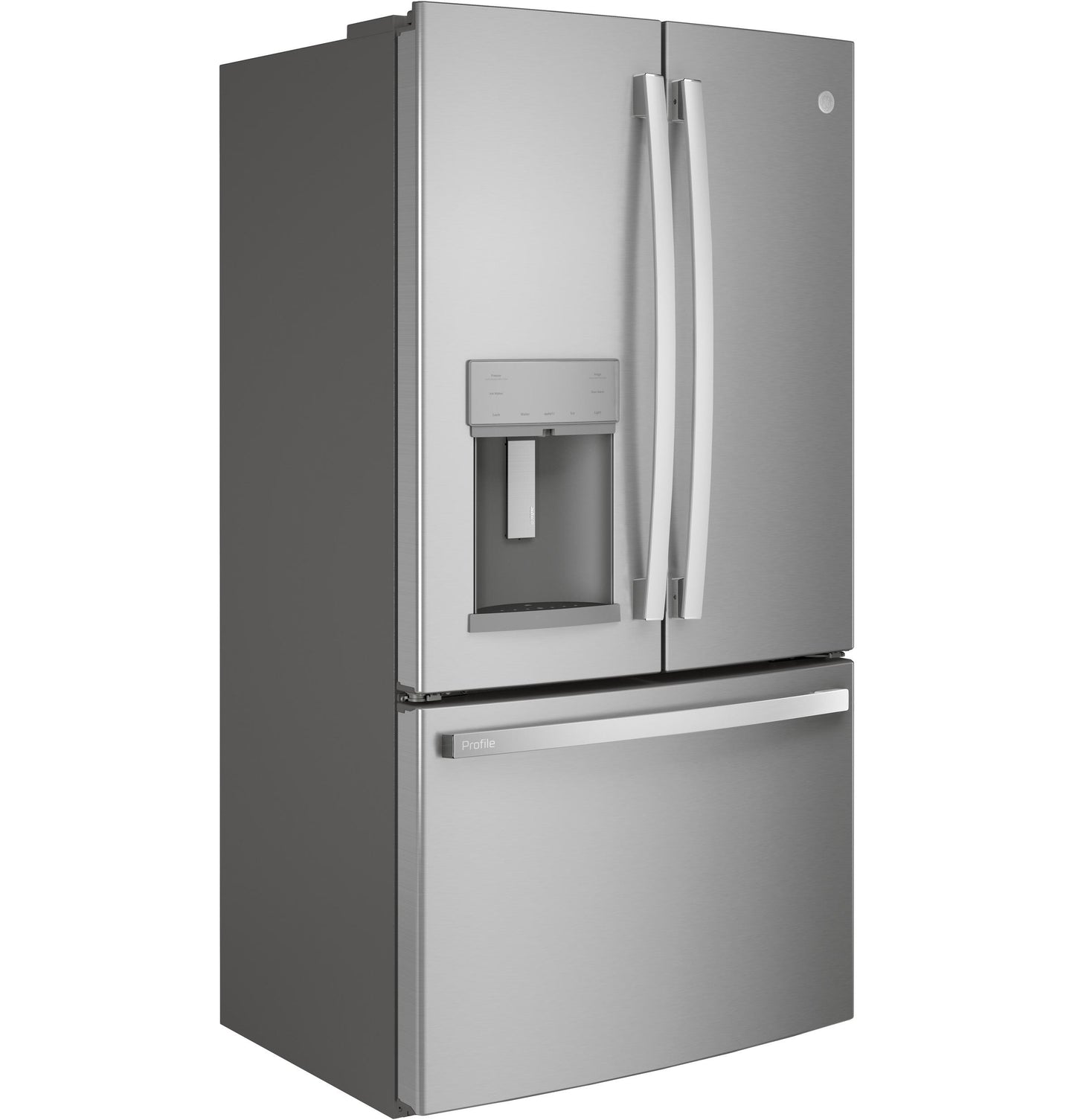 PFE28KYNFS GE Profile™ ENERGY STAR® 27.7 Cu. Ft. Fingerprint Resistant French-Door Refrigerator with Hands-Free AutoFill