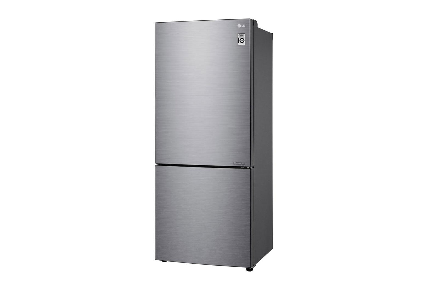 Lg LBNC15231V 15 cu. ft. 28-inch Wide Bottom Freezer Refrigerator - Stainless Steel
