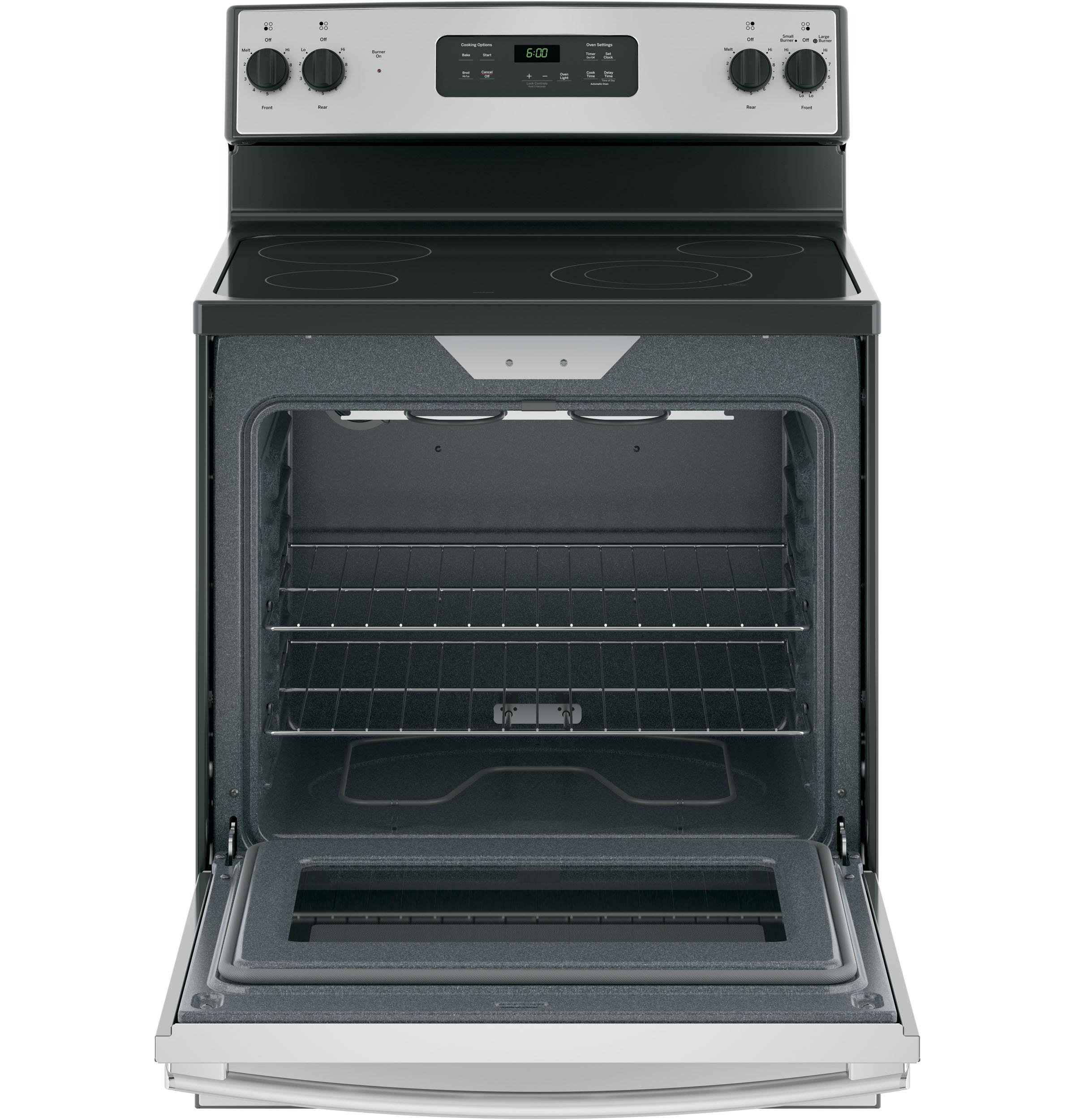 GE® 30" Free-Standing Electric Range