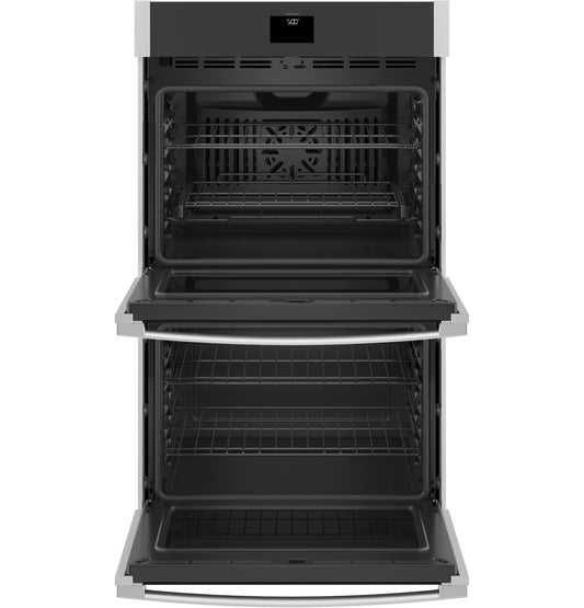 GE® 30" Smart Built-In Self-Clean Convection Double Wall Oven with Never Scrub Racks