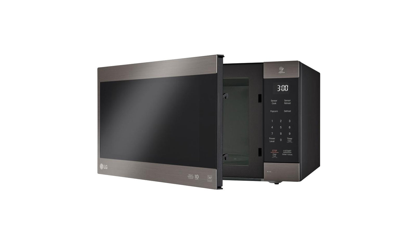 LG Black Stainless Steel Series 2.0 cu. ft. NeoChef™ Countertop Microwave with Smart Inverter and EasyClean®