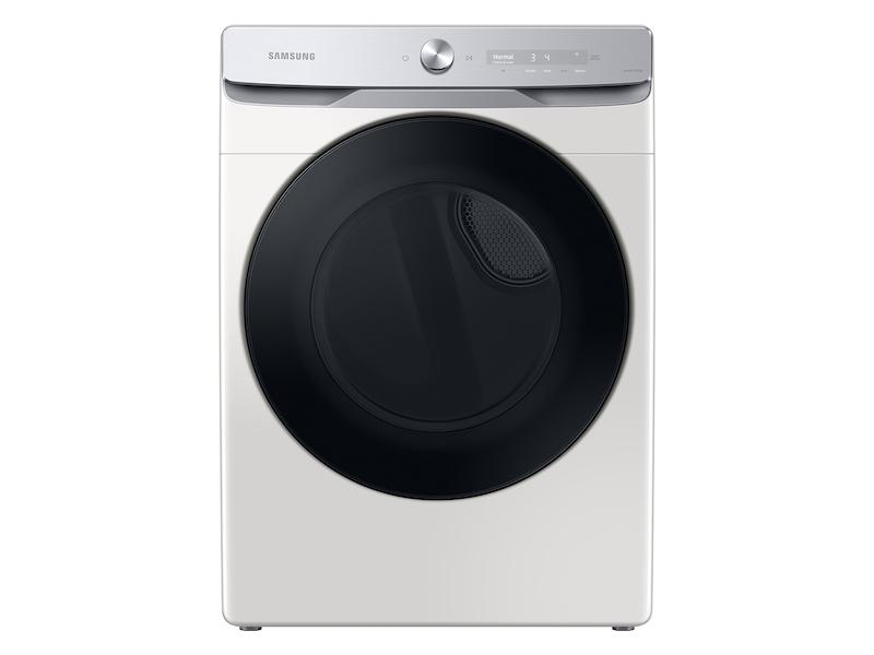 Samsung 7.5 cu. ft. Smart Dial Gas Dryer with Super Speed Dry in Ivory