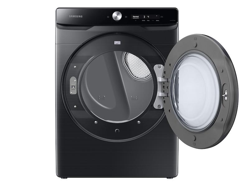 7.5 cu. ft. Smart Dial Gas Dryer with Super Speed Dry in Brushed Black