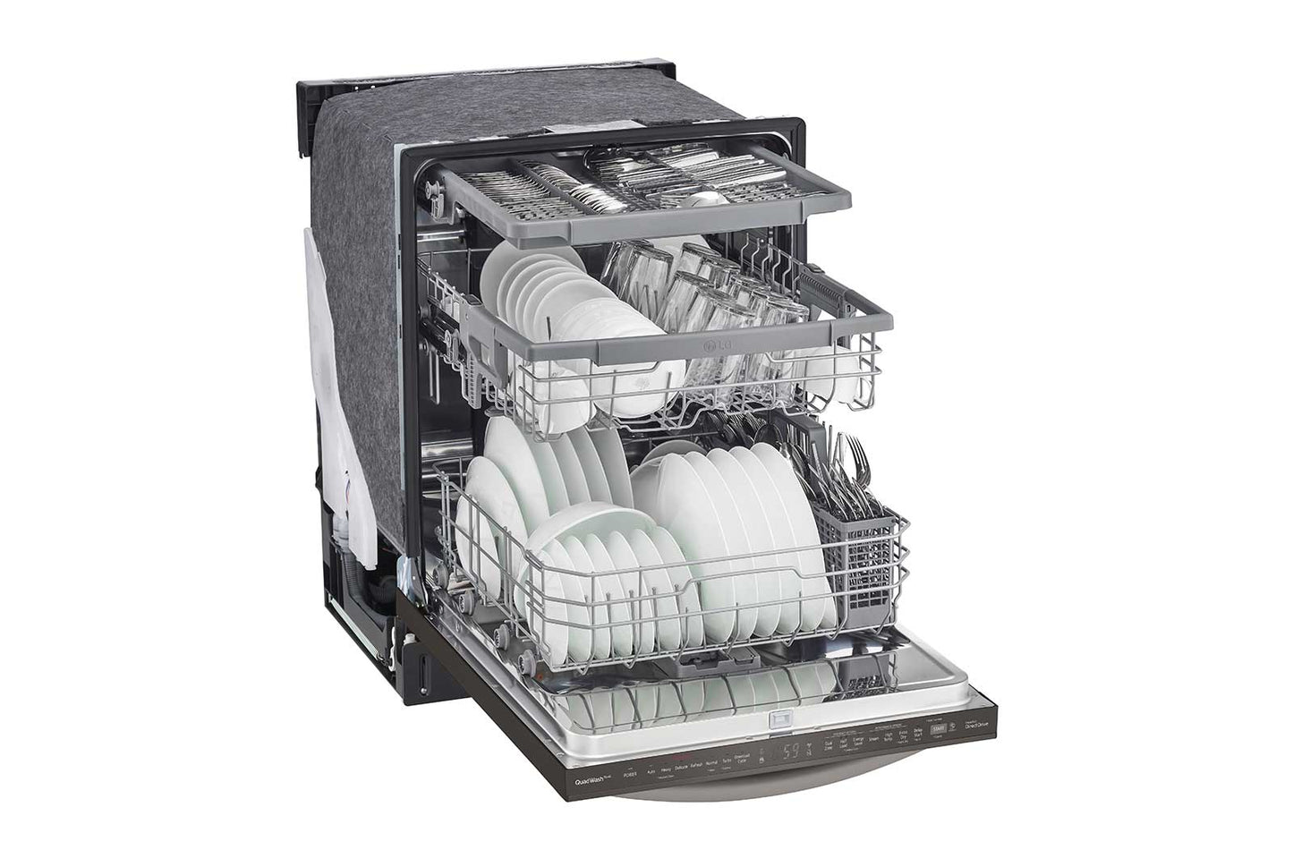 Lg LDTS5552D Top Control Smart Dishwasher with QuadWash™