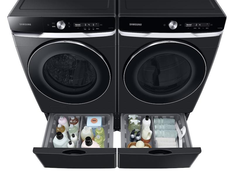 7.5 cu. ft. Smart Dial Gas Dryer with Super Speed Dry in Brushed Black