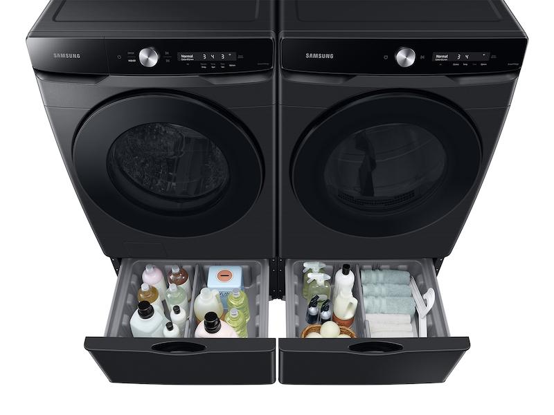 7.5 cu. ft. Smart Dial Gas Dryer with Super Speed Dry in Brushed Black