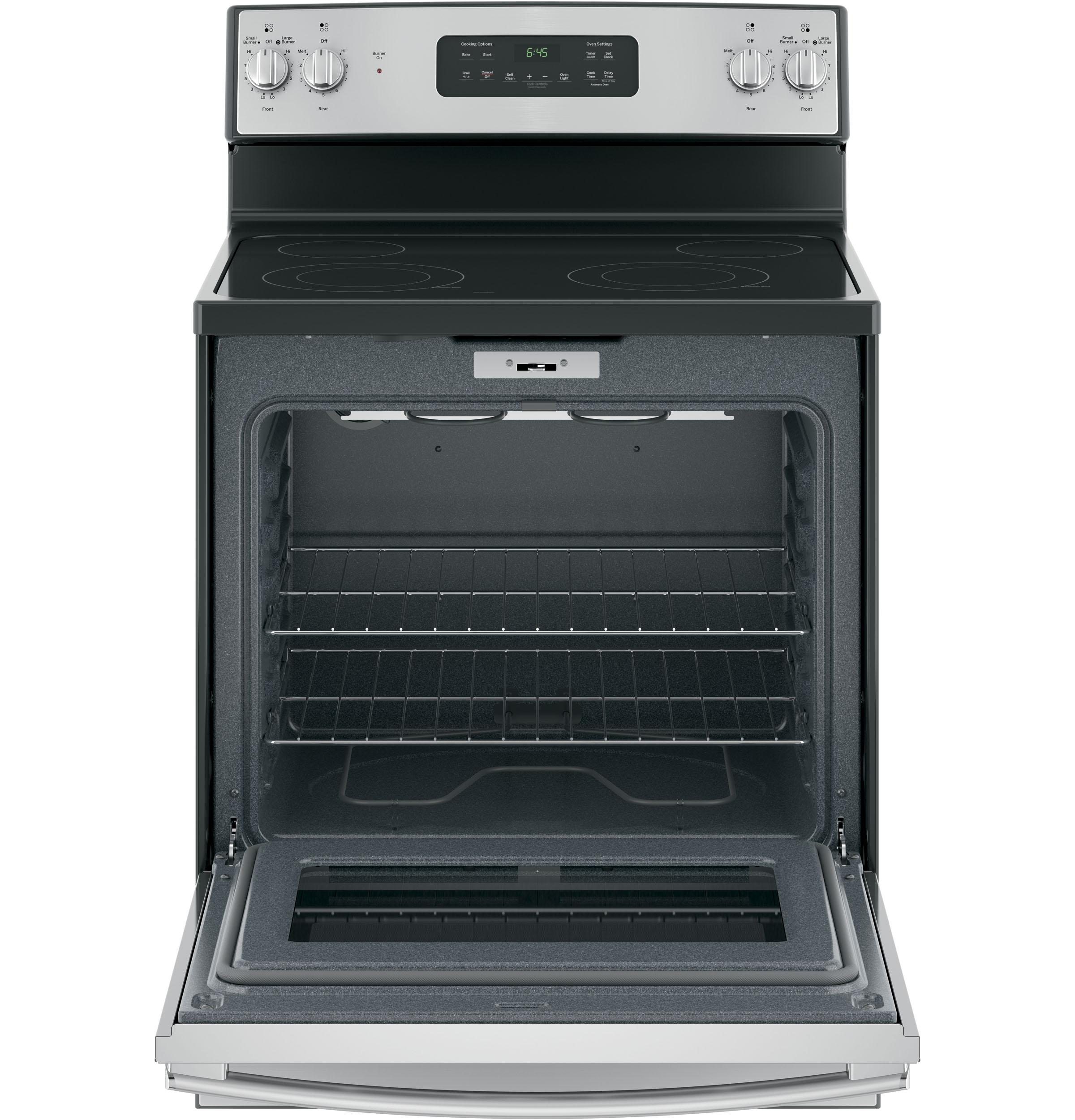 GE® 30" Free-Standing Electric Range