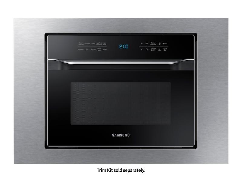 Samsung MC12J8035CT 1.2 cu. ft. PowerGrill Duo™ Countertop Microwave with Power Convection and Built-In Application in Black