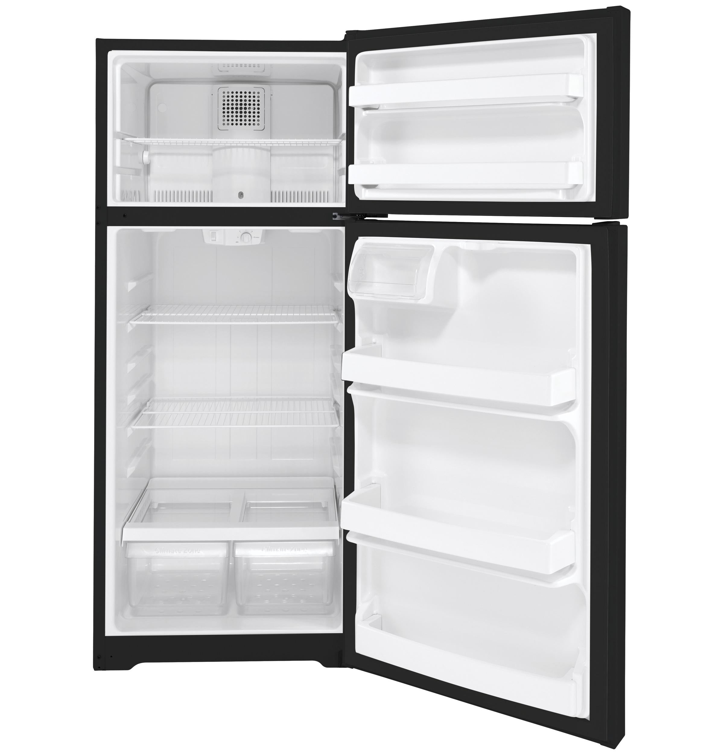 GTE18DTNRBB GE® ENERGY STAR® 17.5 Cu. Ft. Top-Freezer Refrigerator