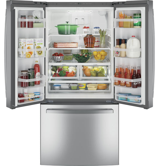 GNE25JYKFS GE® ENERGY STAR® 24.7 Cu. Ft. French-Door Refrigerator