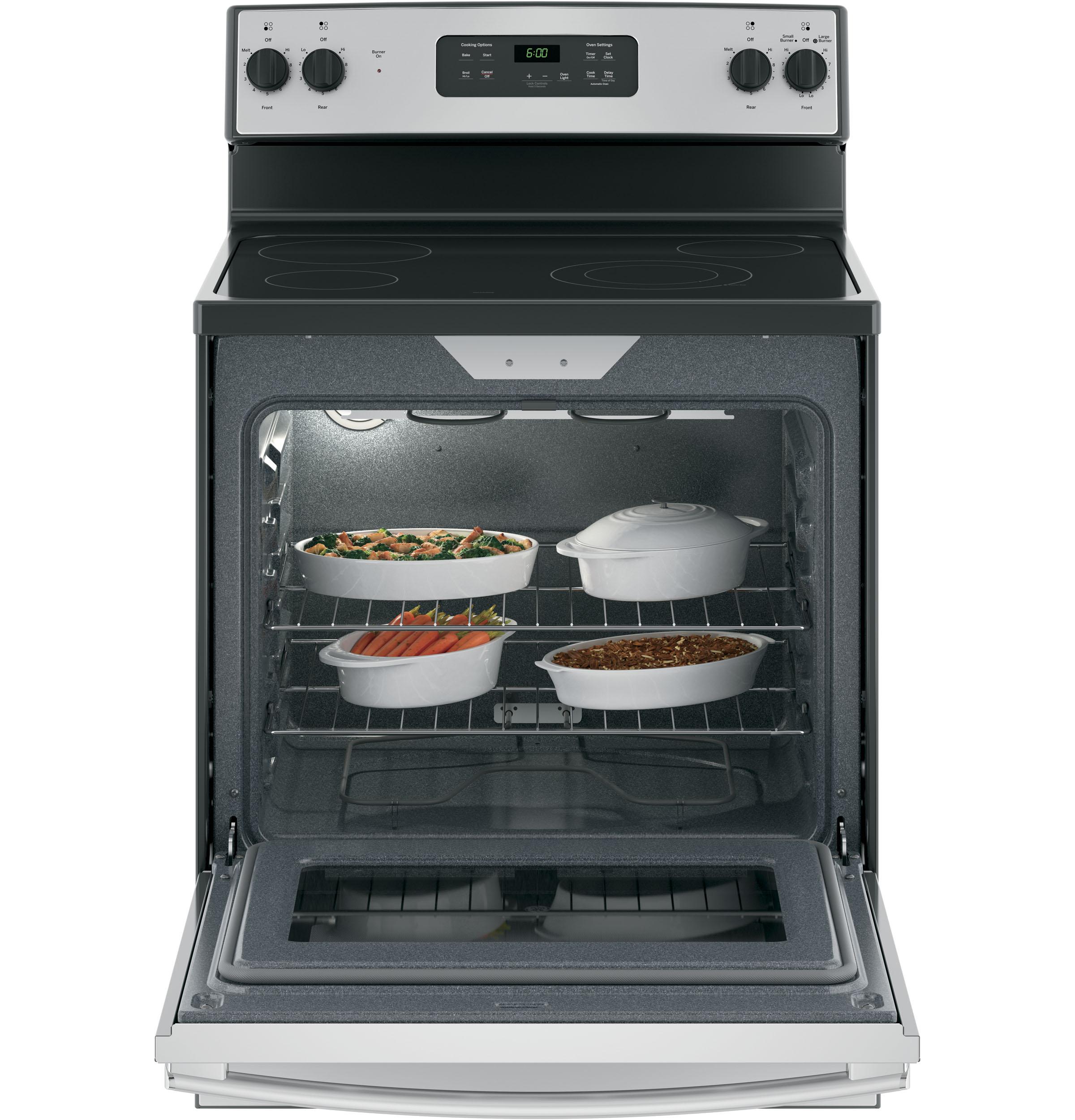 GE® 30" Free-Standing Electric Range