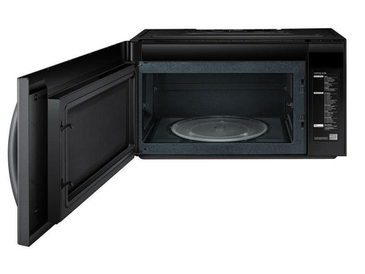 Samsung 2.1 cu. ft. Over-the-Range Microwave with Sensor Cooking in Fingerprint Resistant Black Stainless Steel