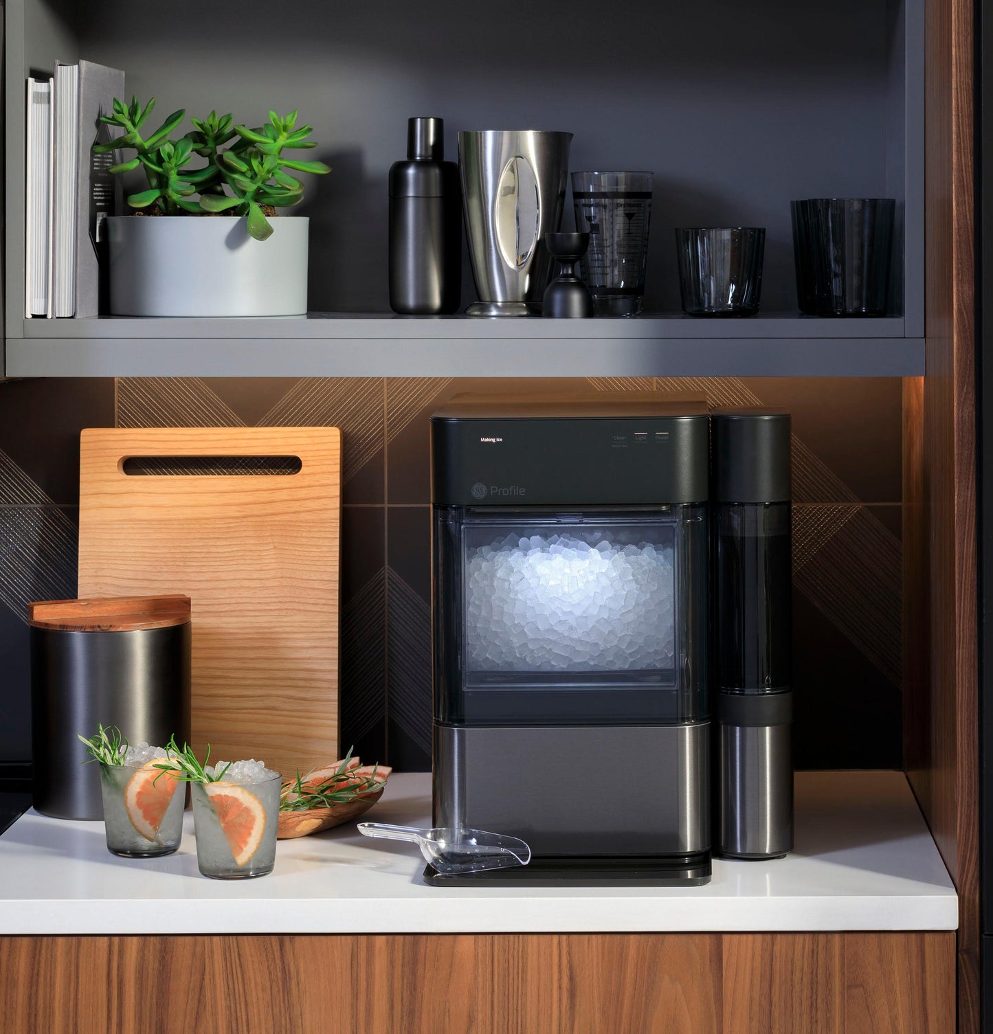 XPIO13BCBT GE Profile™ Opal™ 2.0 Nugget Ice Maker with Side Tank