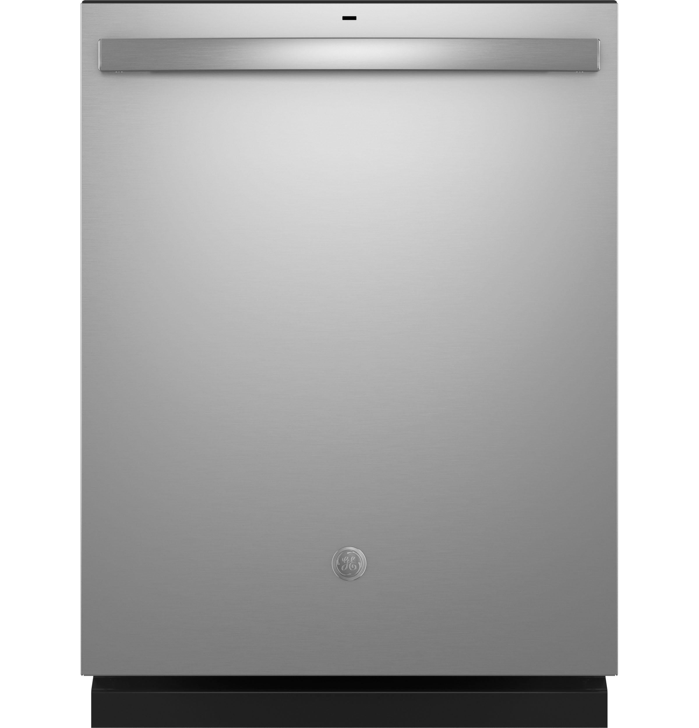 GE® ENERGY STAR® Top Control with Plastic Interior Dishwasher with Sanitize Cycle