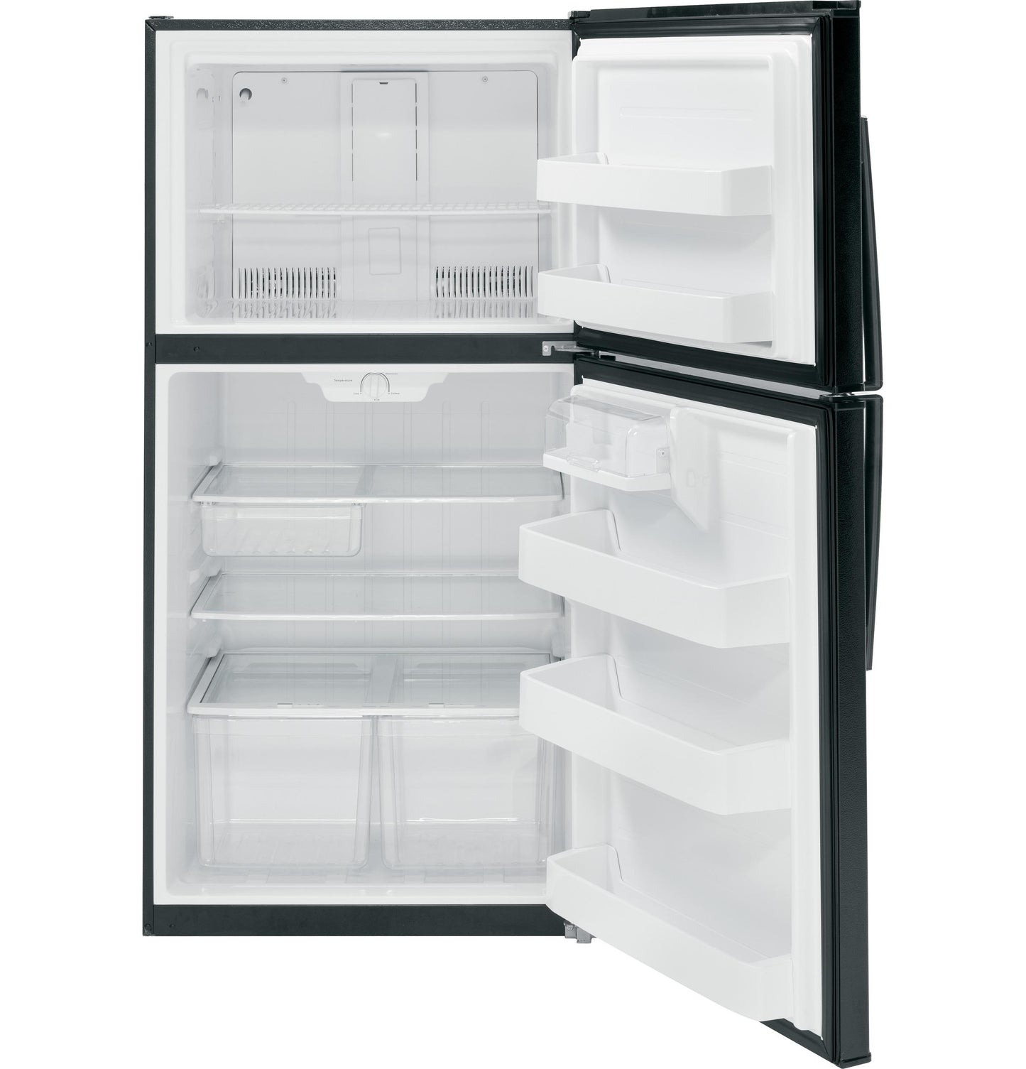 GTE21GTHBB GE® ENERGY STAR® 21.1 Cu. Ft. Top-Freezer Refrigerator