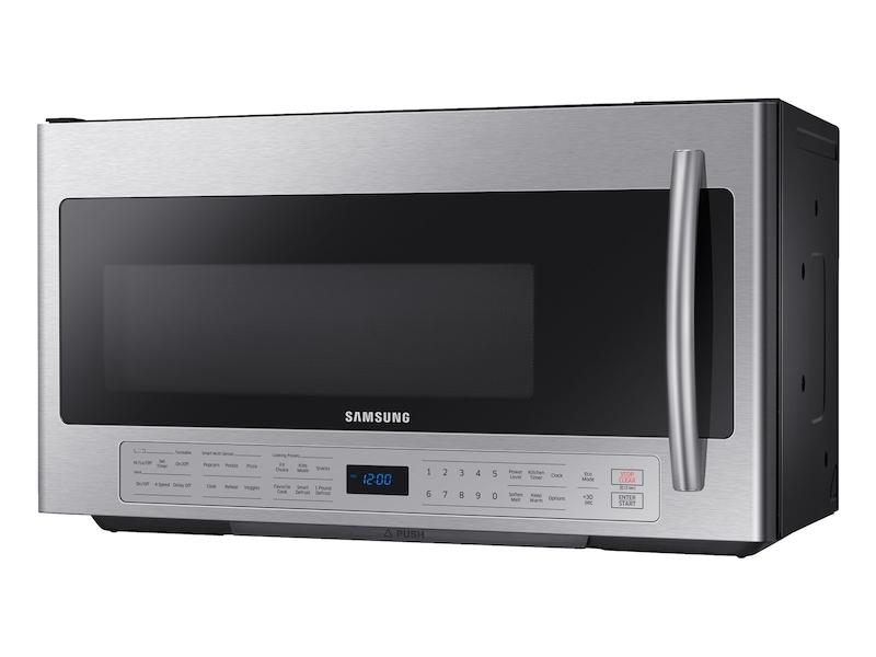 Samsung ME21K6000AS 2.1 cu. ft. Over The Range Microwave with Ceramic Enamel Interior