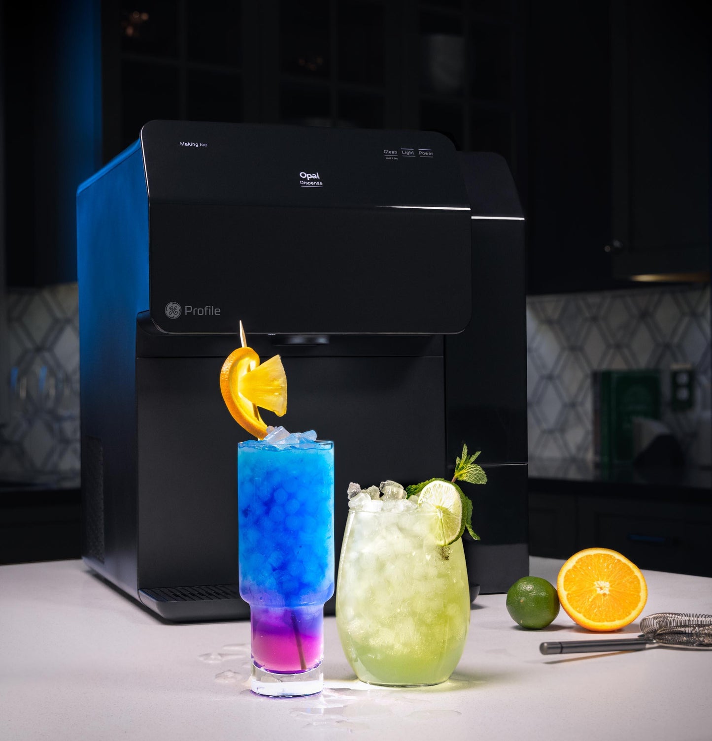 P4INDOS6RBB GE Profile™ Opal™ Nugget Ice Maker Dispenser