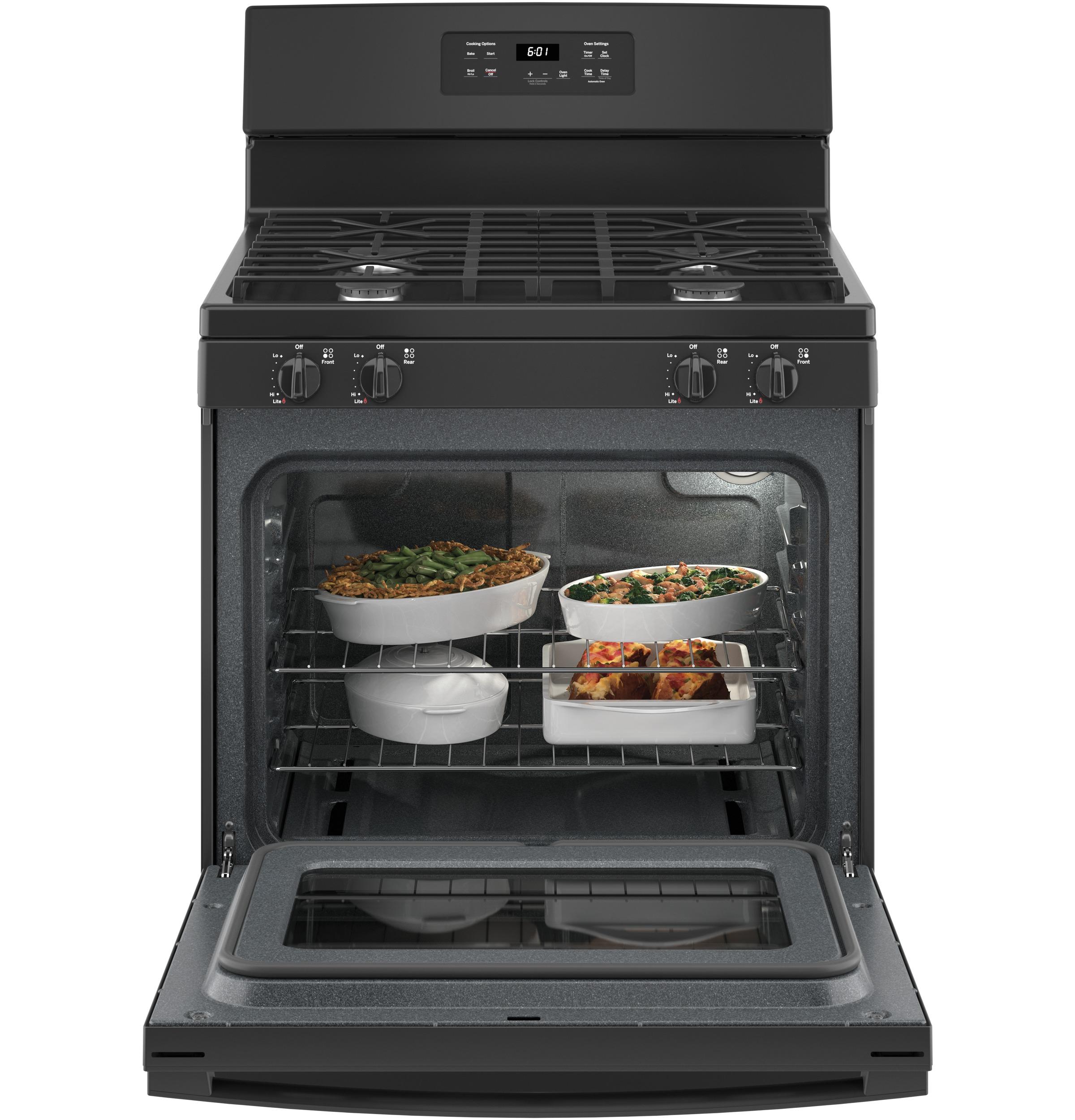 JGBS61DPBB GE® 30" Free-Standing Gas Range