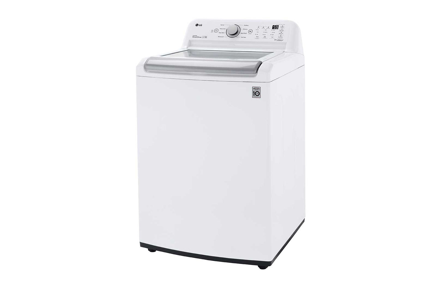 Lg WT7150CW 5.0 cu. ft. Mega Capacity Top Load Washer with TurboDrum™ Technology