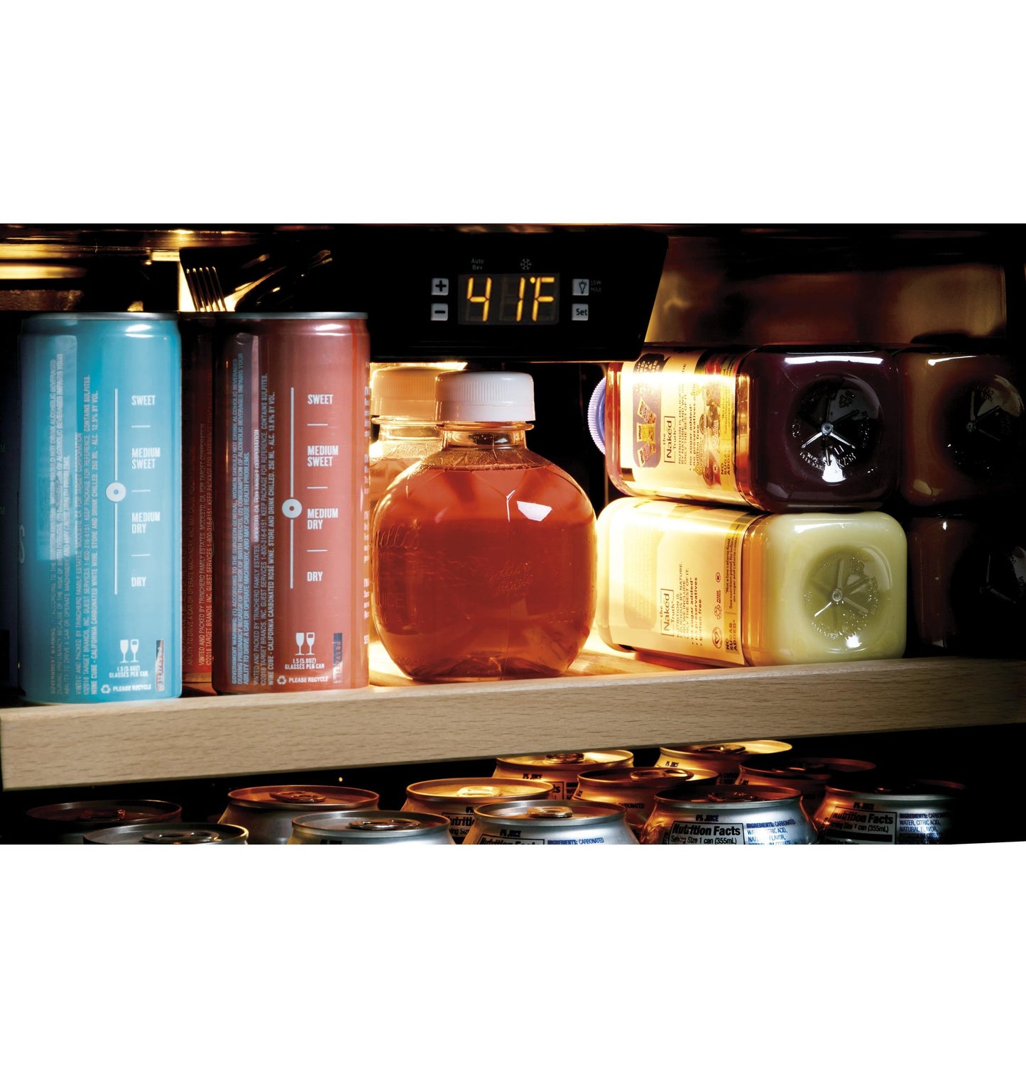 GVS04BQNSS GE® Wine Center and Beverage Center