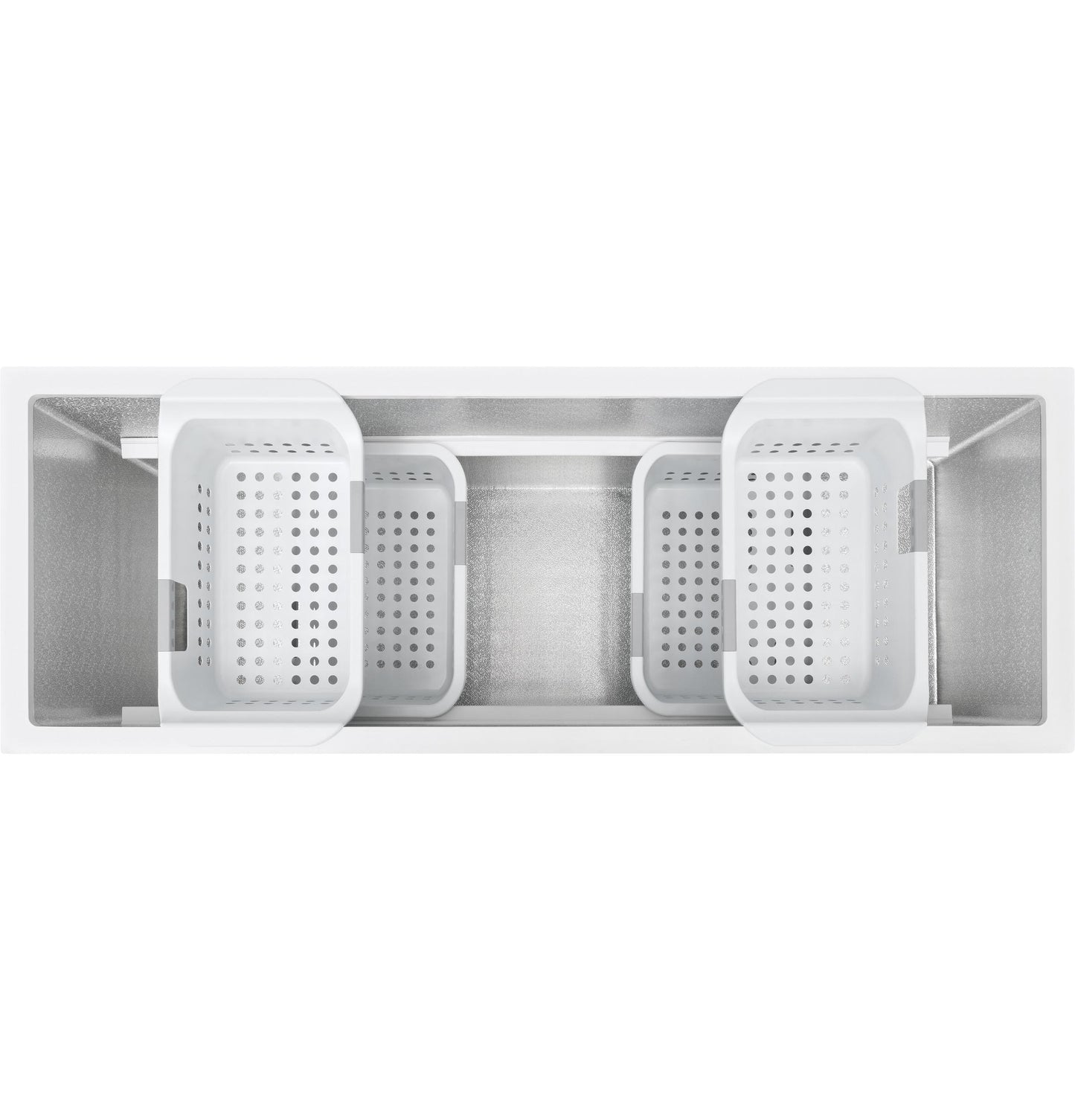 FCM16DLWW GE® ENERGY STAR® 15.7 Cu. Ft. Manual Defrost Chest Freezer