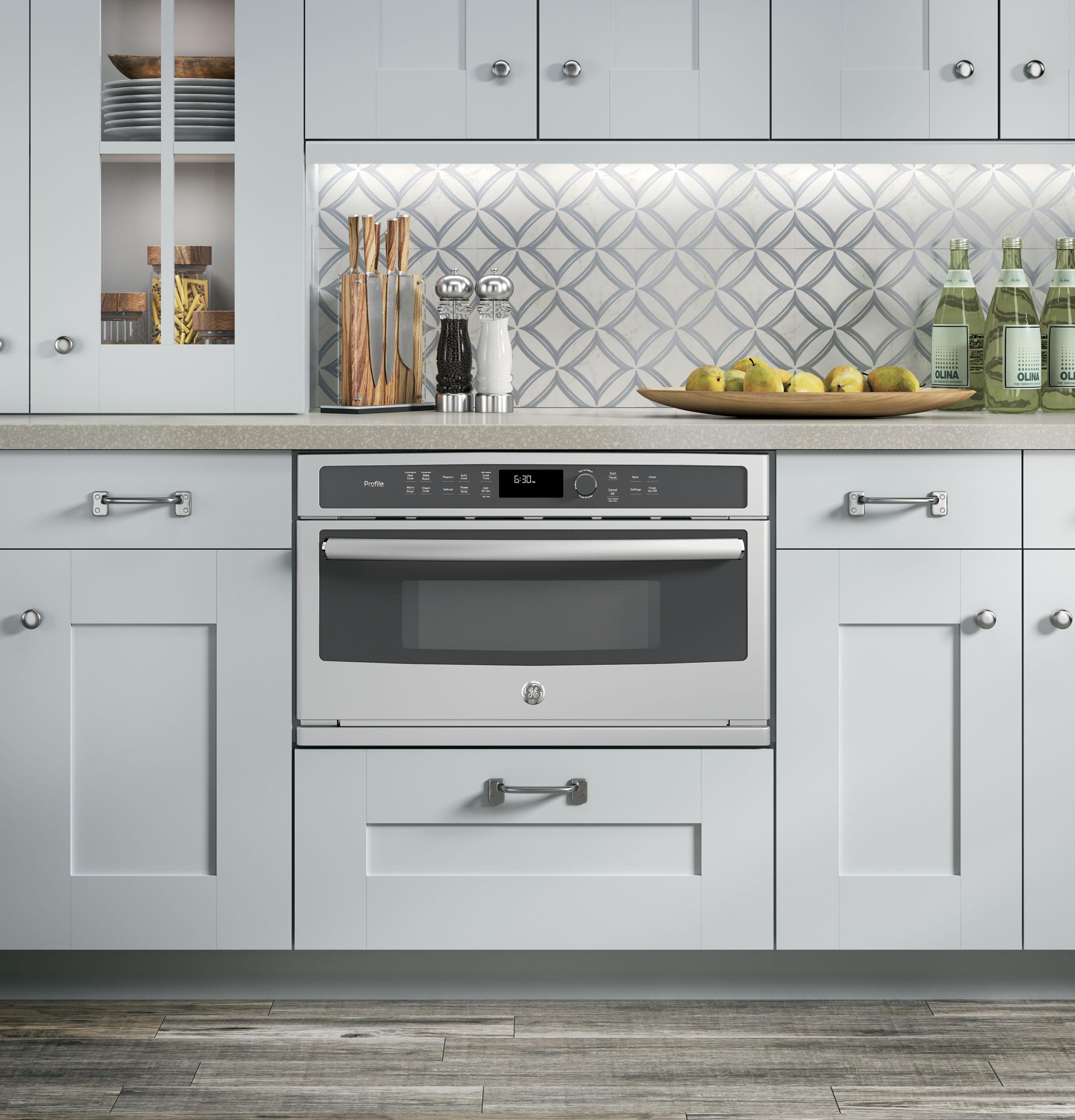 PWB7030SLSS GE Profile™ Built-In Microwave/Convection Oven