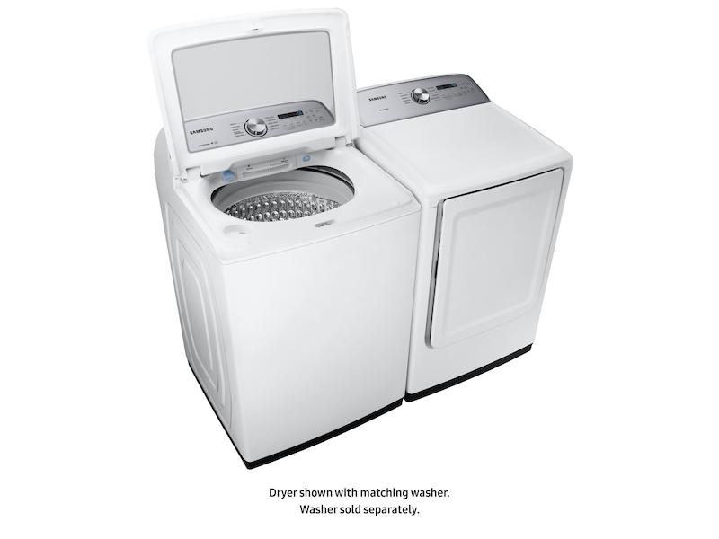 Samsung DVE50R5200W 7.4 cu. ft. Electric Dryer with Sensor Dry in White