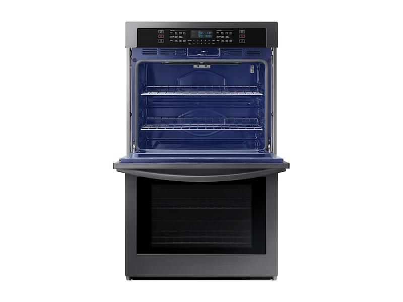 Samsung 30" Smart Double Wall Oven in Black Stainless Steel