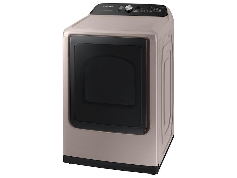 7.4 cu. ft. Smart Electric Dryer with Steam Sanitize+ in Champagne
