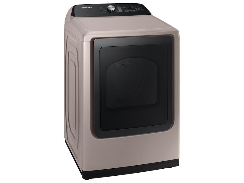 7.4 cu. ft. Smart Electric Dryer with Steam Sanitize+ in Champagne