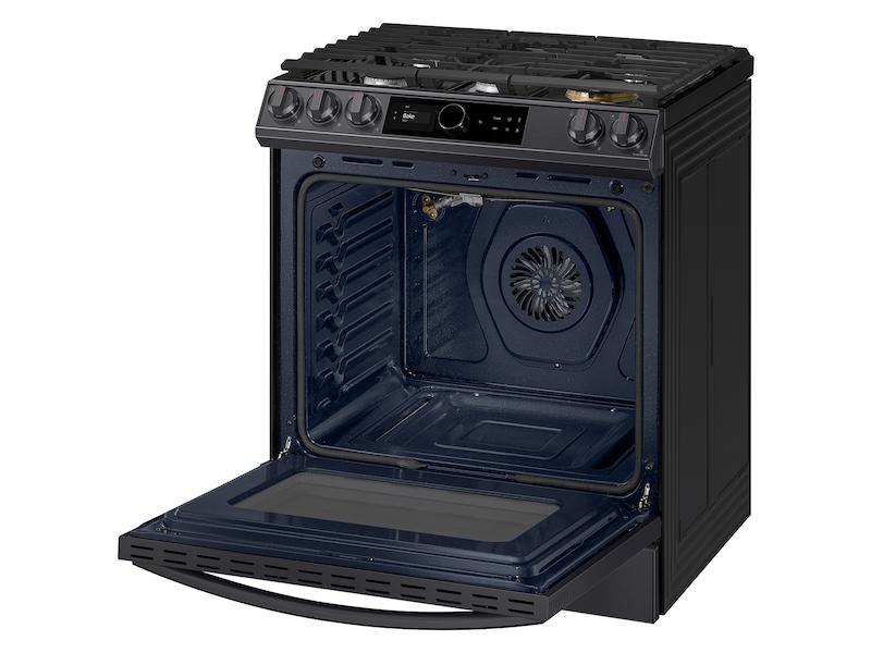 Samsung 6.0 cu ft. Smart Slide-in Gas Range with Smart Dial
