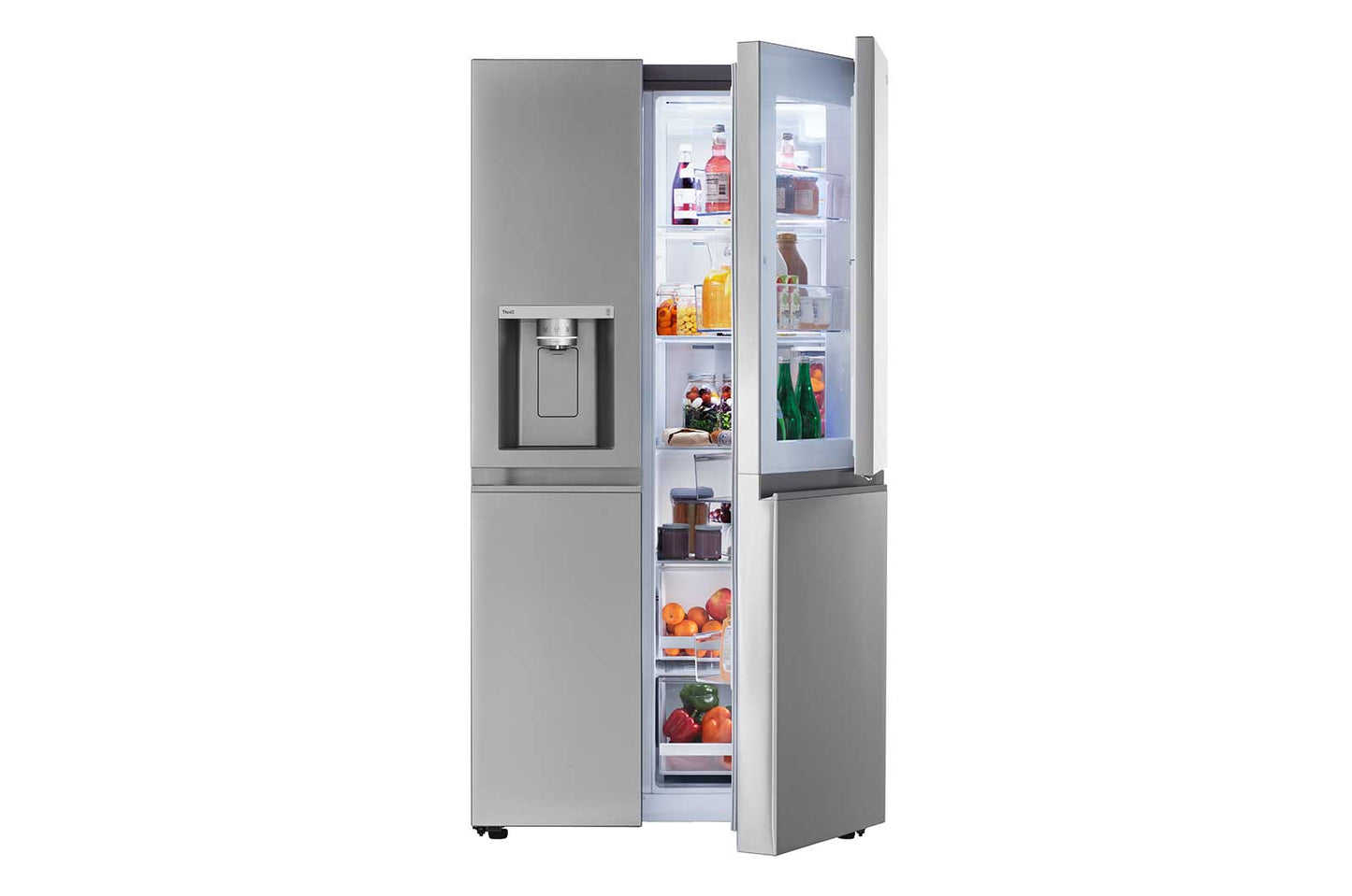 Lg 27 cu. ft. Side-By-Side Door-in-Door® Refrigerator with Craft Ice™