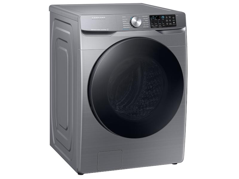 Samsung 4.5 cu. ft. Large Capacity Smart Front Load Washer with Super Speed Wash in Platinum