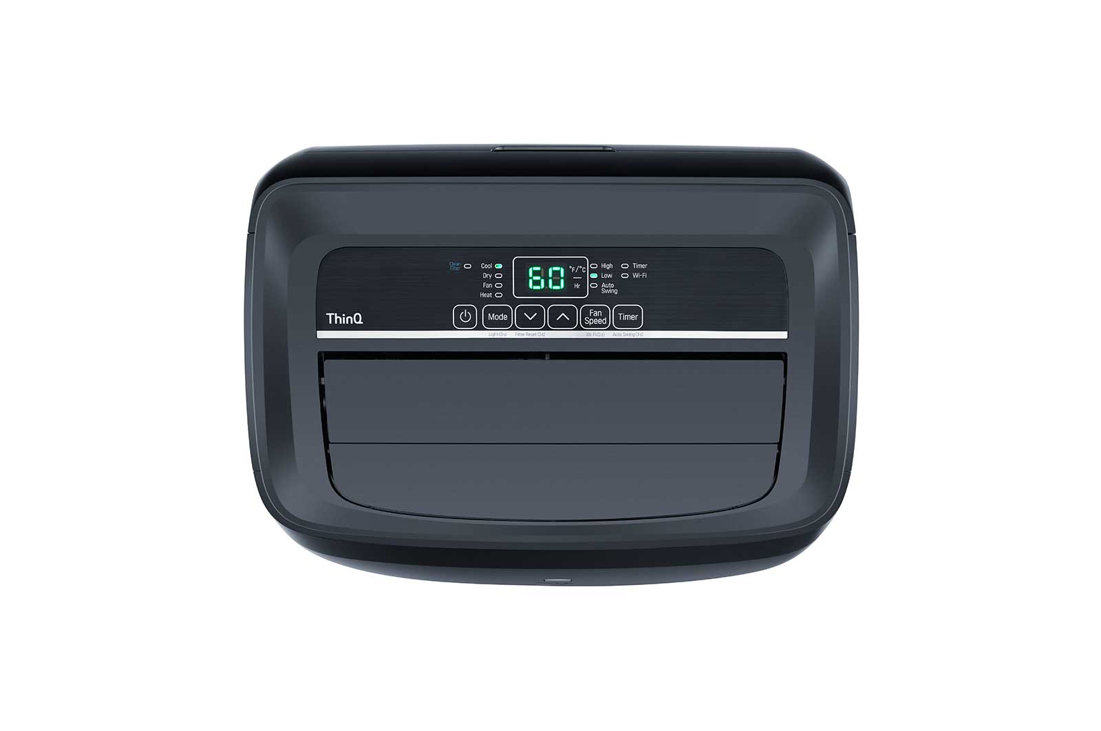 Lg LP1021BHSM 10,000 BTU (SACC) / 14,000 BTU (ASHRAE) Smart Wi-Fi Portable Air Conditioner, Cooling & Heating
