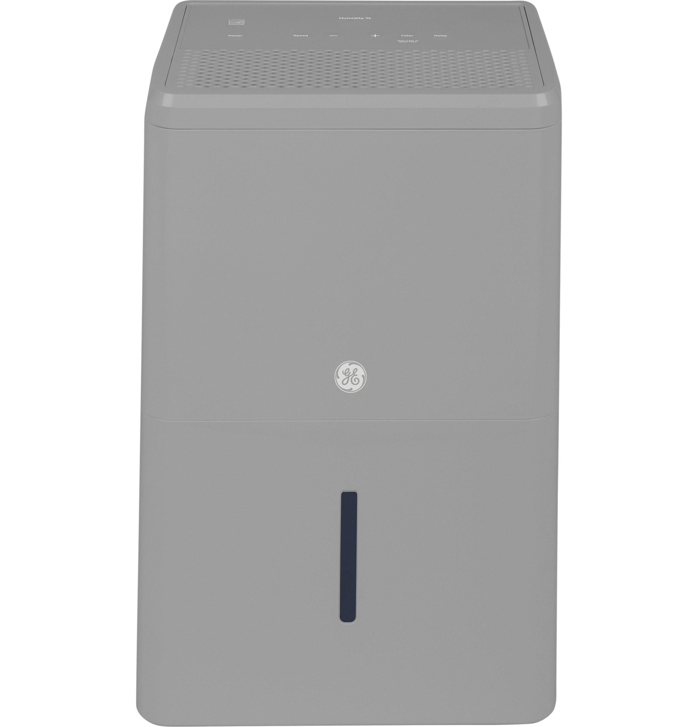GE® 50 Pint ENERGY STAR® Portable Dehumidifier with Smart Dry for Wet Spaces