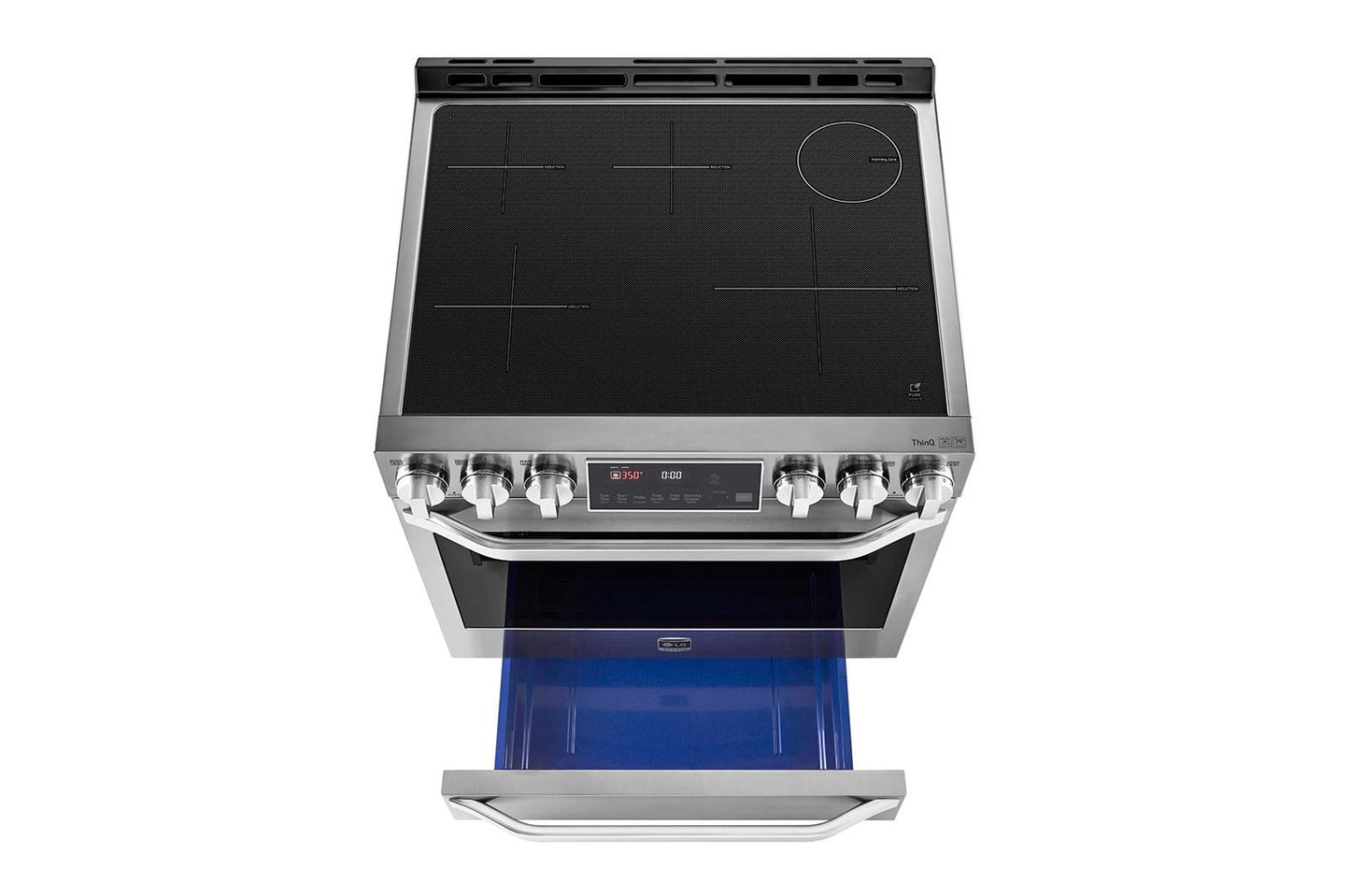 LG STUDIO 6.3 cu. ft. Induction Slide-in Range with ProBake Convection® and EasyClean®
