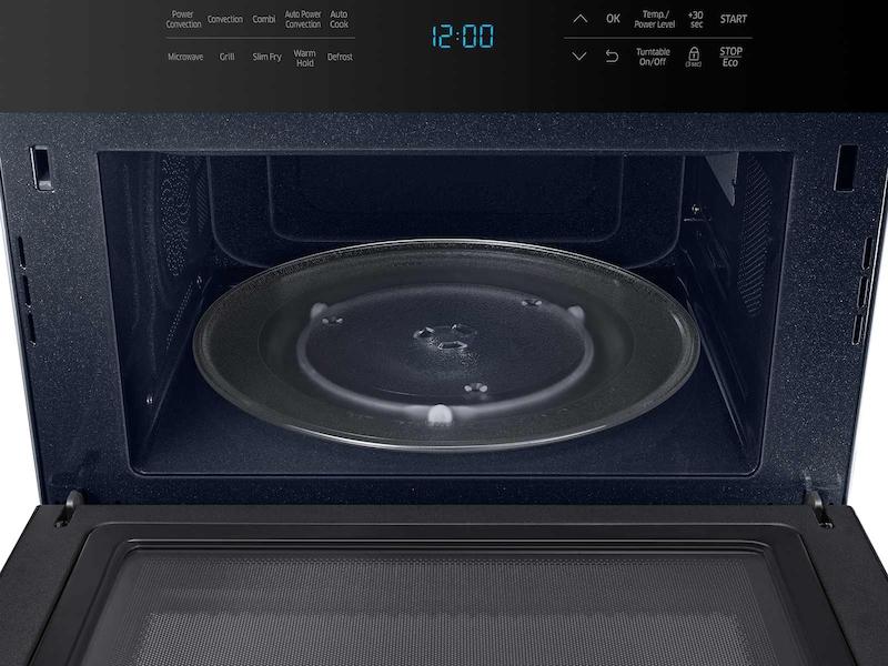 Samsung MC12J8035CT 1.2 cu. ft. PowerGrill Duo™ Countertop Microwave with Power Convection and Built-In Application in Black