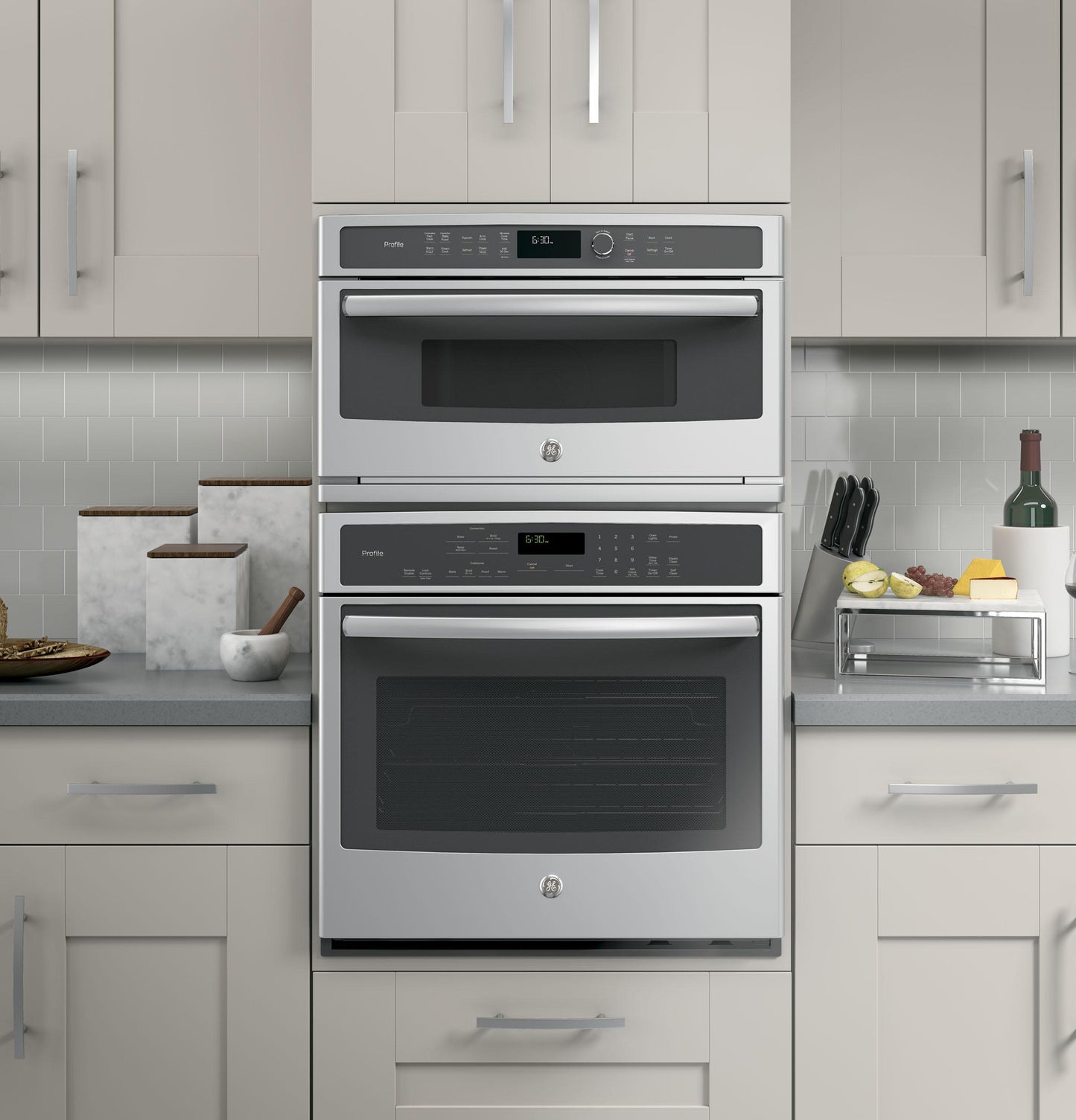 PWB7030SLSS GE Profile™ Built-In Microwave/Convection Oven