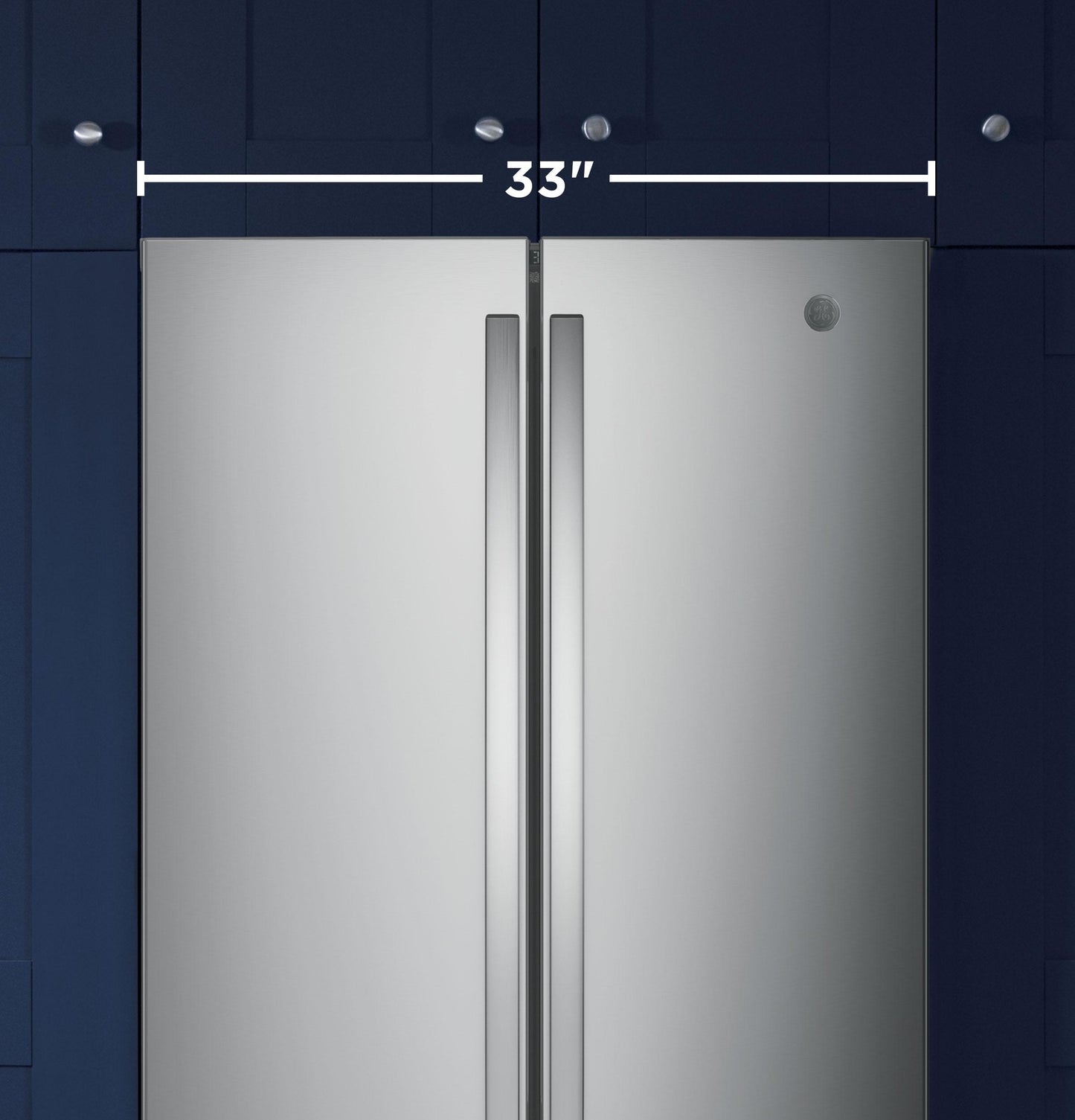 GNE25JYKFS GE® ENERGY STAR® 24.7 Cu. Ft. French-Door Refrigerator