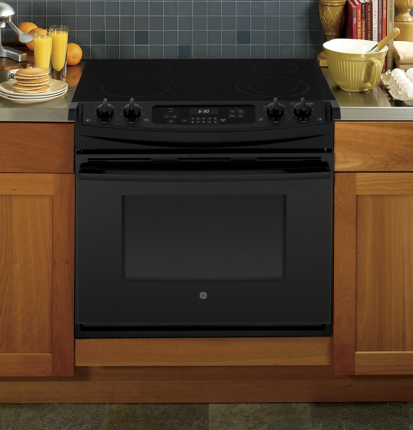 GE® 30" Drop-In Electric Range