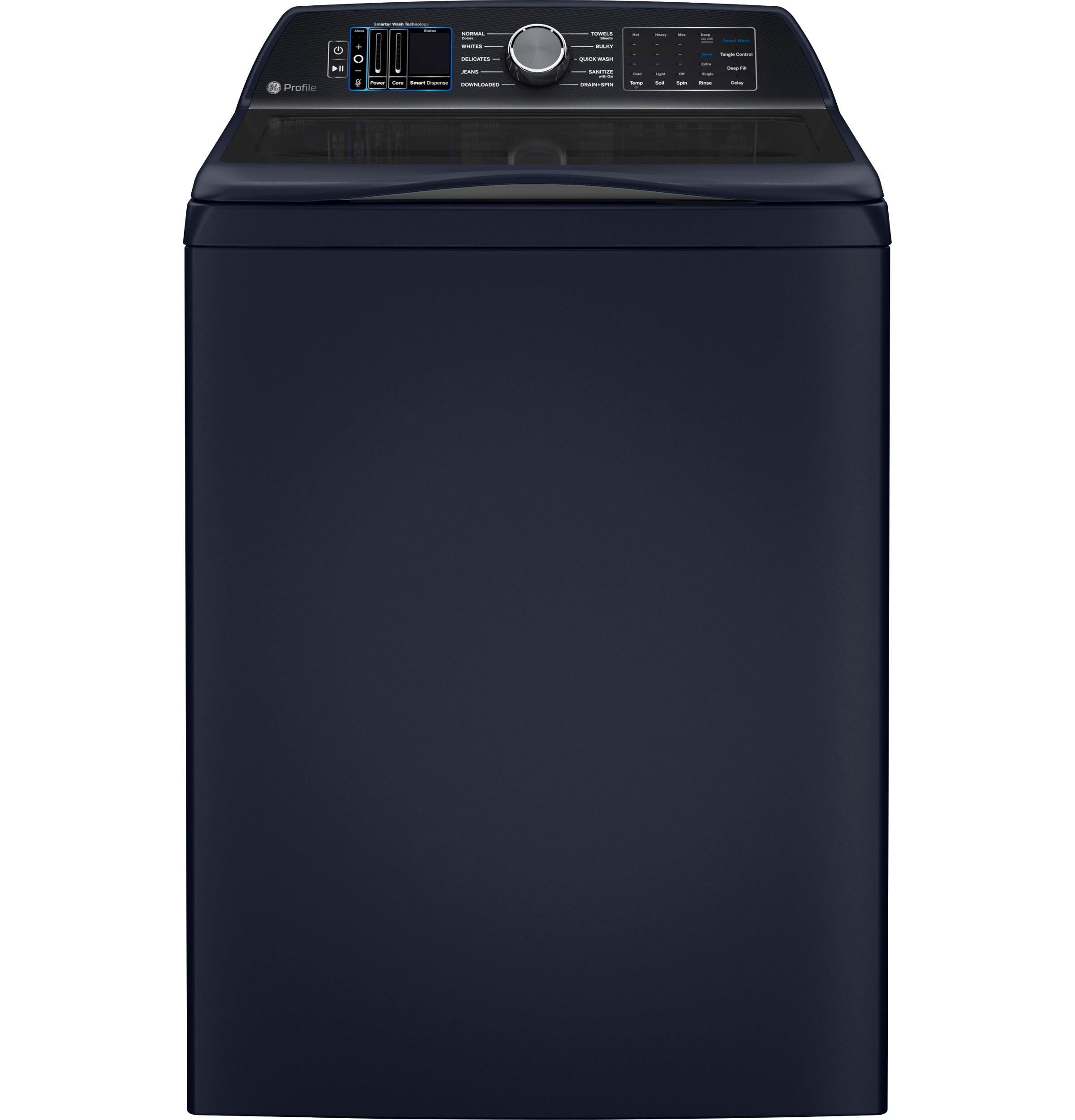 GE Profile™ ENERGY STAR® 5.4 cu. ft. Capacity Washer with Smarter Wash Technology and FlexDispense™