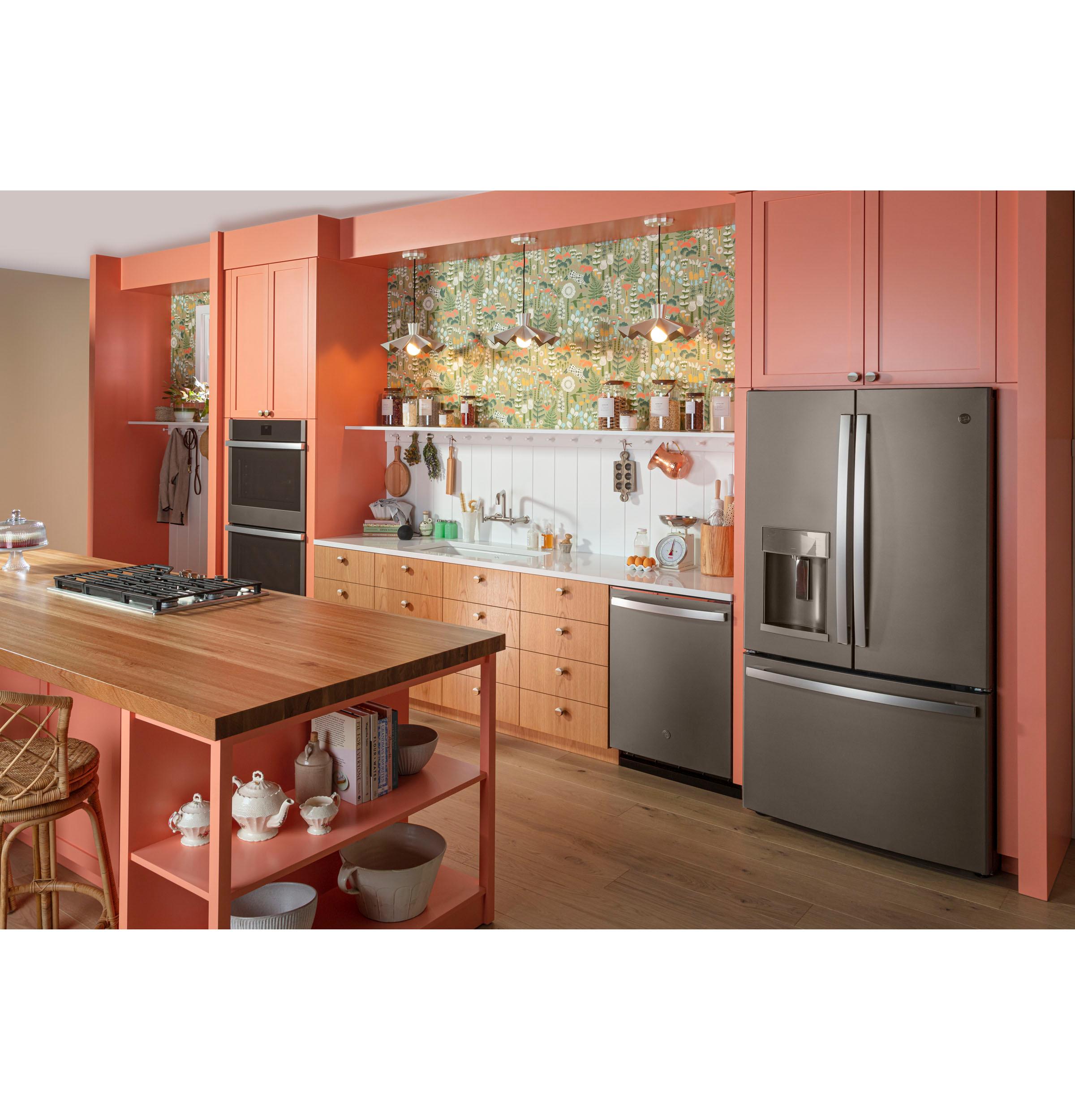 GE® Top Control with Stainless Steel Interior Dishwasher with Sanitize Cycle & Dry Boost with Fan Assist