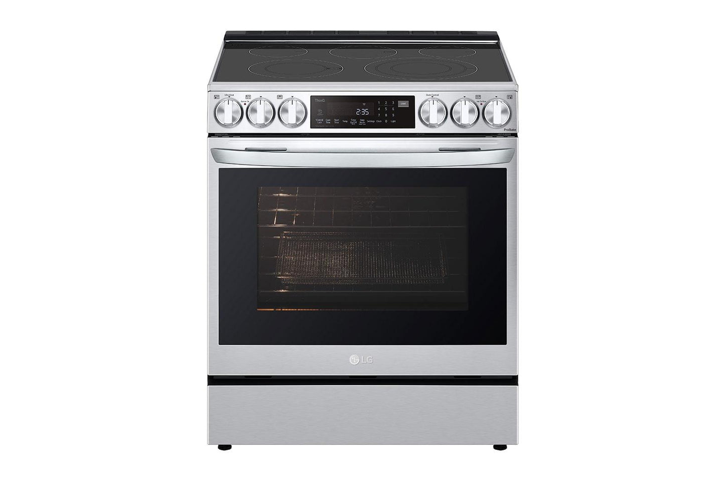 Lg 6.3 cu ft. Smart wi-fi Enabled ProBake Convection® InstaView® Electric Slide-In Range with Air Fry