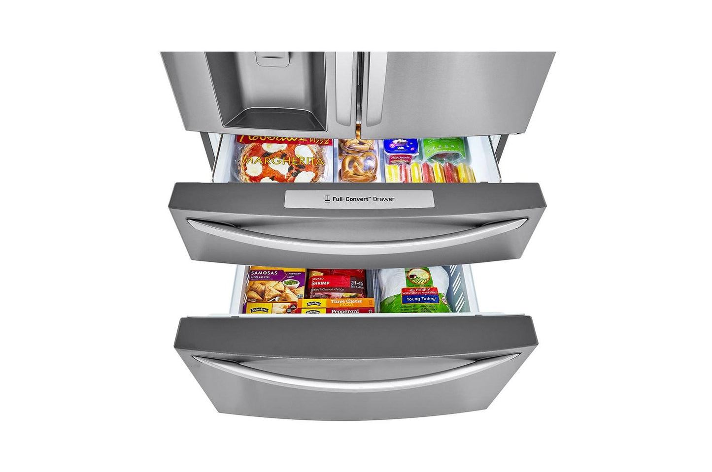 Lg LRMDS3006S 30 cu. ft. 36 Inch Wide French Door Refrigerator - Stainless Steel