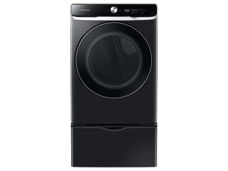 7.5 cu. ft. Smart Dial Gas Dryer with Super Speed Dry in Brushed Black