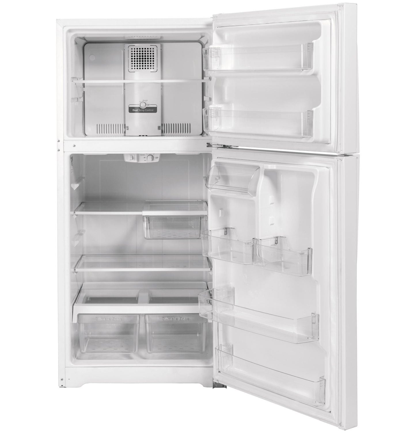 GTS19KGNRWW GE 19.2 Cu. Ft. Garage Ready Top-Freezer Refrigerator