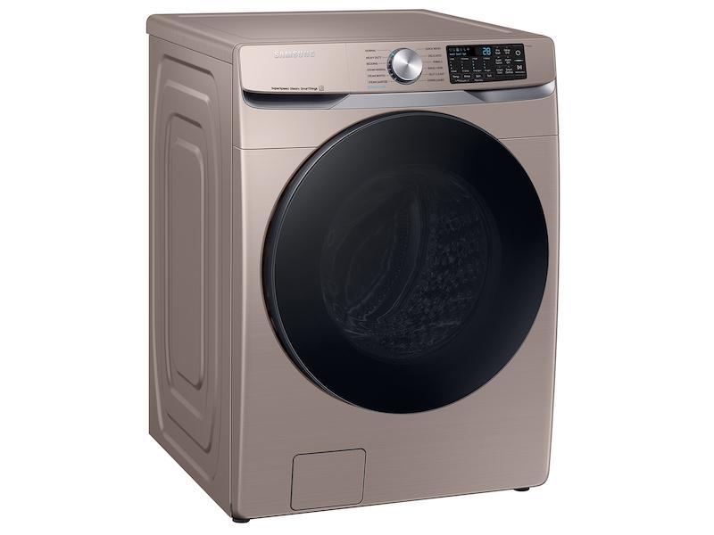Samsung 4.5 cu. ft. Large Capacity Smart Front Load Washer with Super Speed Wash - Champagne