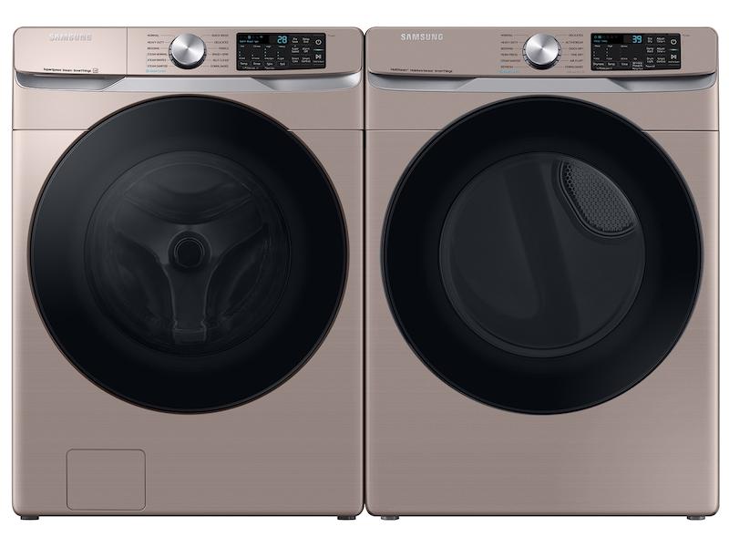 4.5 cu. ft. Large Capacity Smart Front Load Washer with Super Speed Wash - Champagne